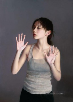 中国の女の子 Painting - すべてが無傷なら